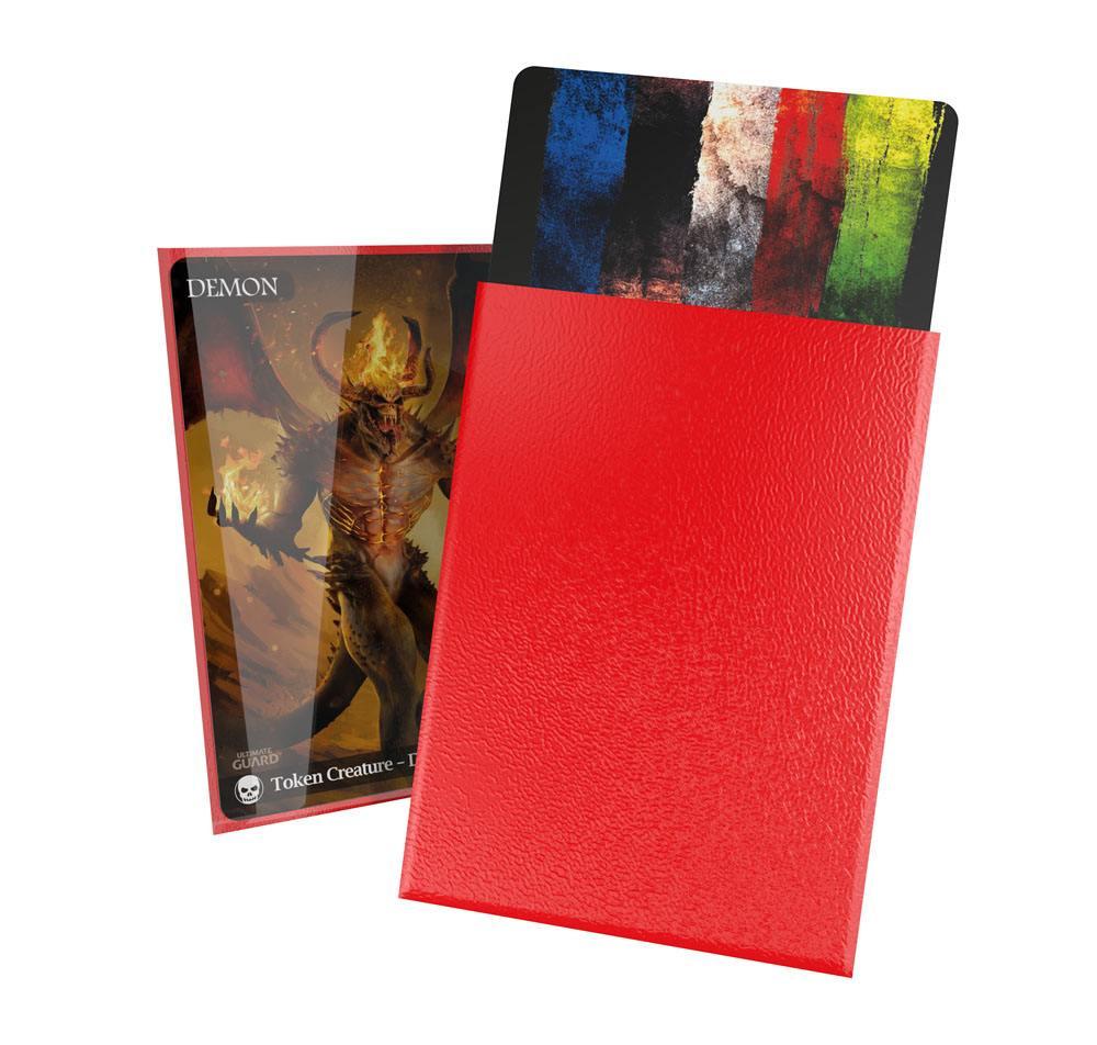 Ultimate Guard  Protège-cartes - Sleeves (100 Pièces) - Rouge - Standard 