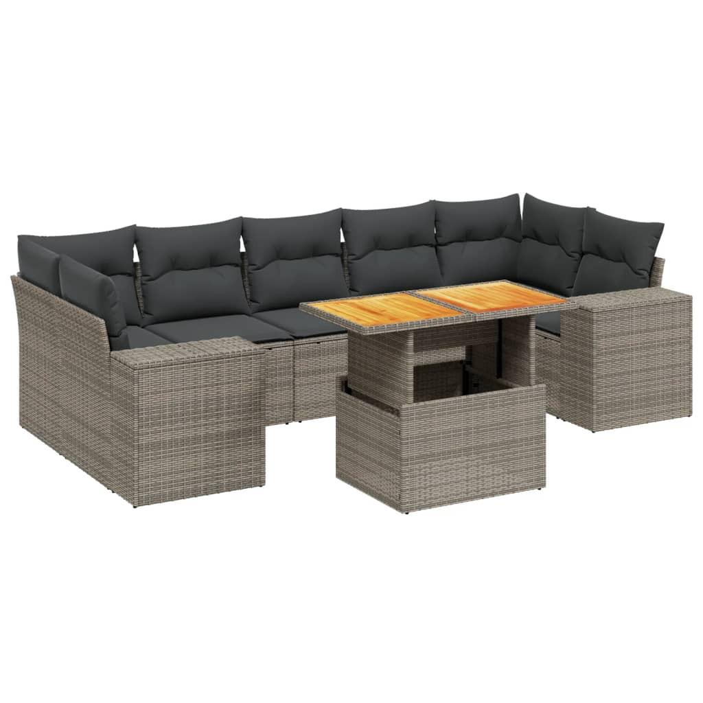 VidaXL Garten sofagarnitur poly-rattan  