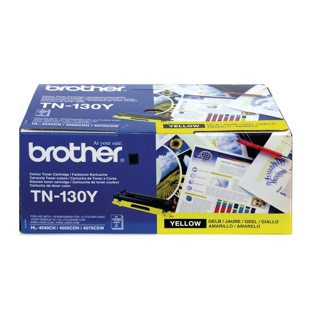 Brother – Toner yellow TN-130Y HL-4040/4070 1500 Seiten, One Size