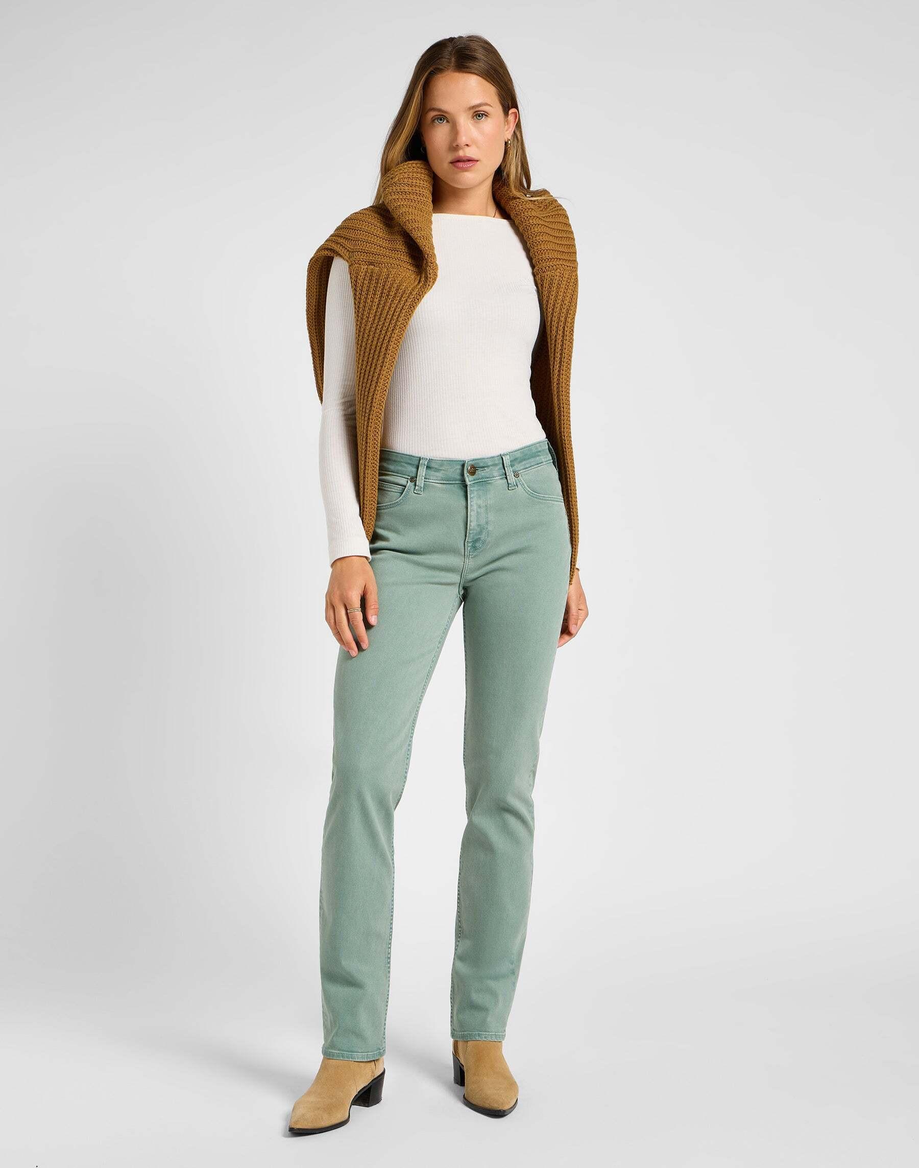 Lee Marion Straight Leg Pantalon  
