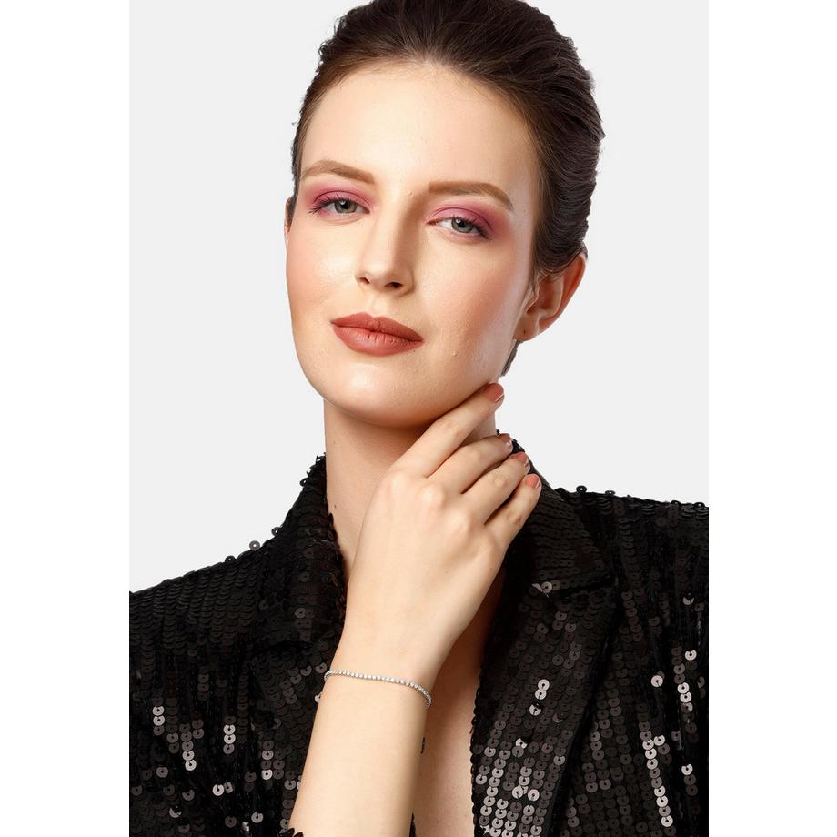 AVANT-GARDE PARIS  Diva Funkelndes Tennisarmband 