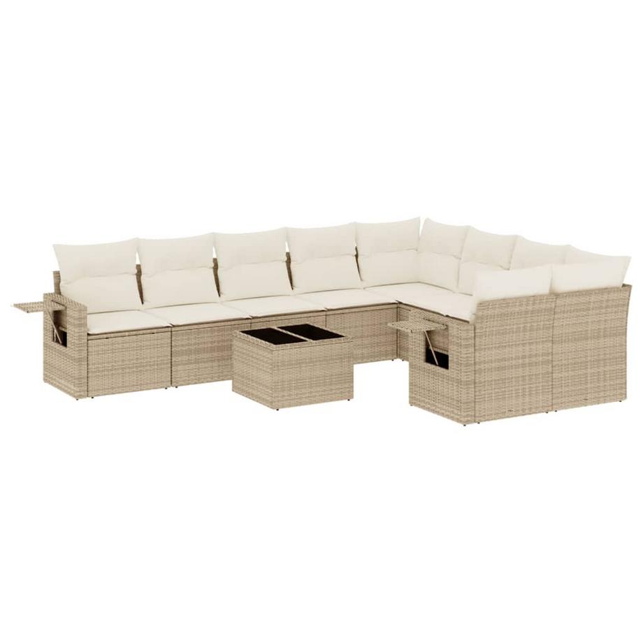 set divano da giardino Polirattan