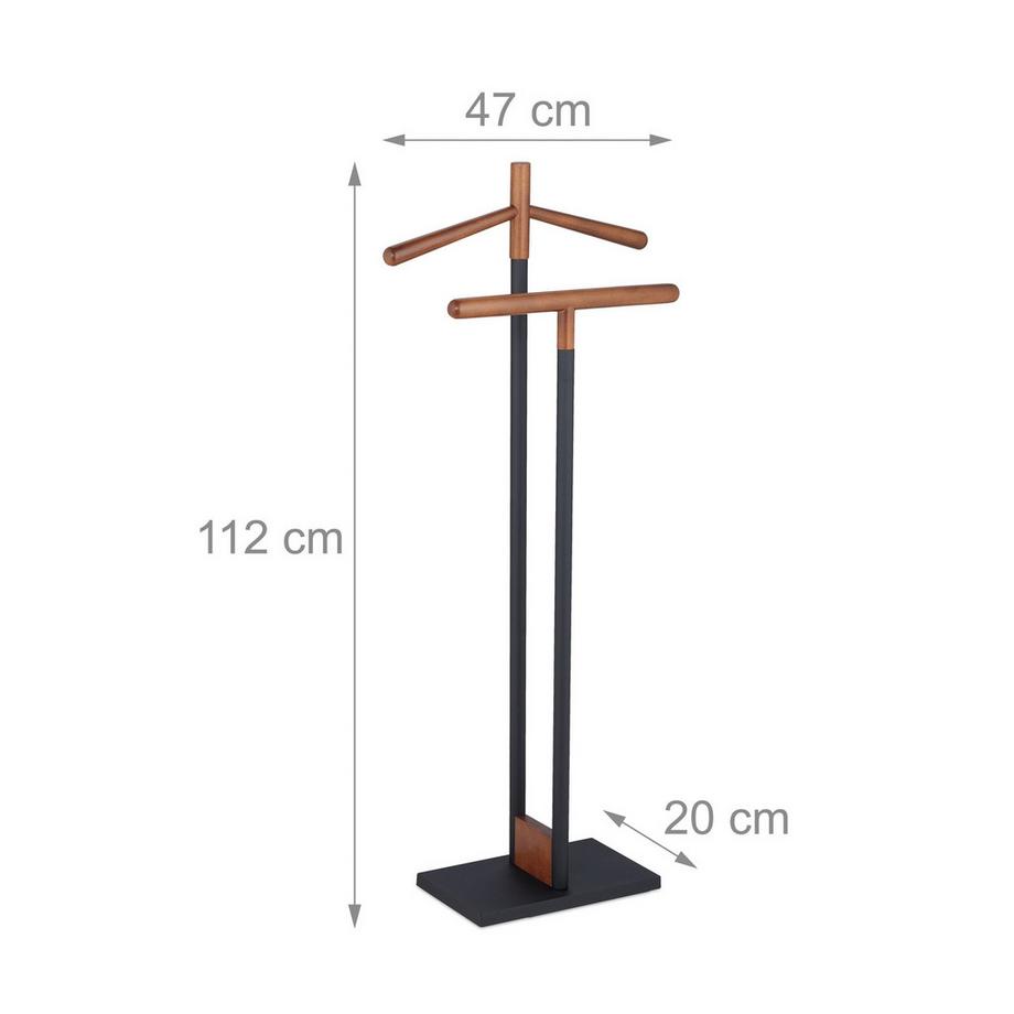 Northix Valet Stand con barra porta pantaloni  