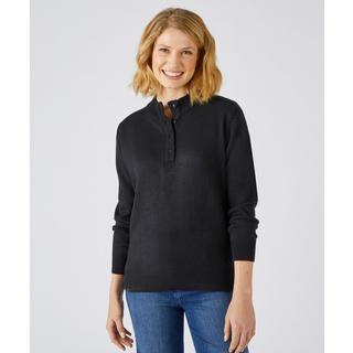 Damart  Pull col montant, maille jersey souple. 