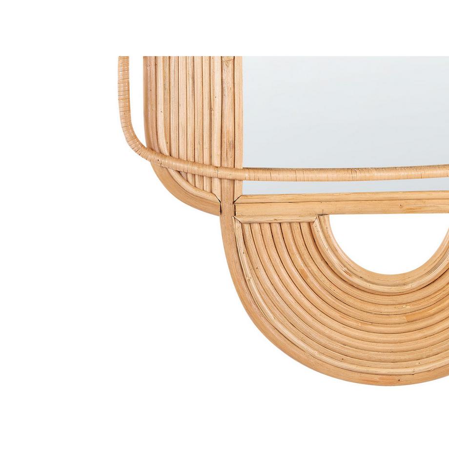 Beliani Specchio en Rattan Boho ALCORN  