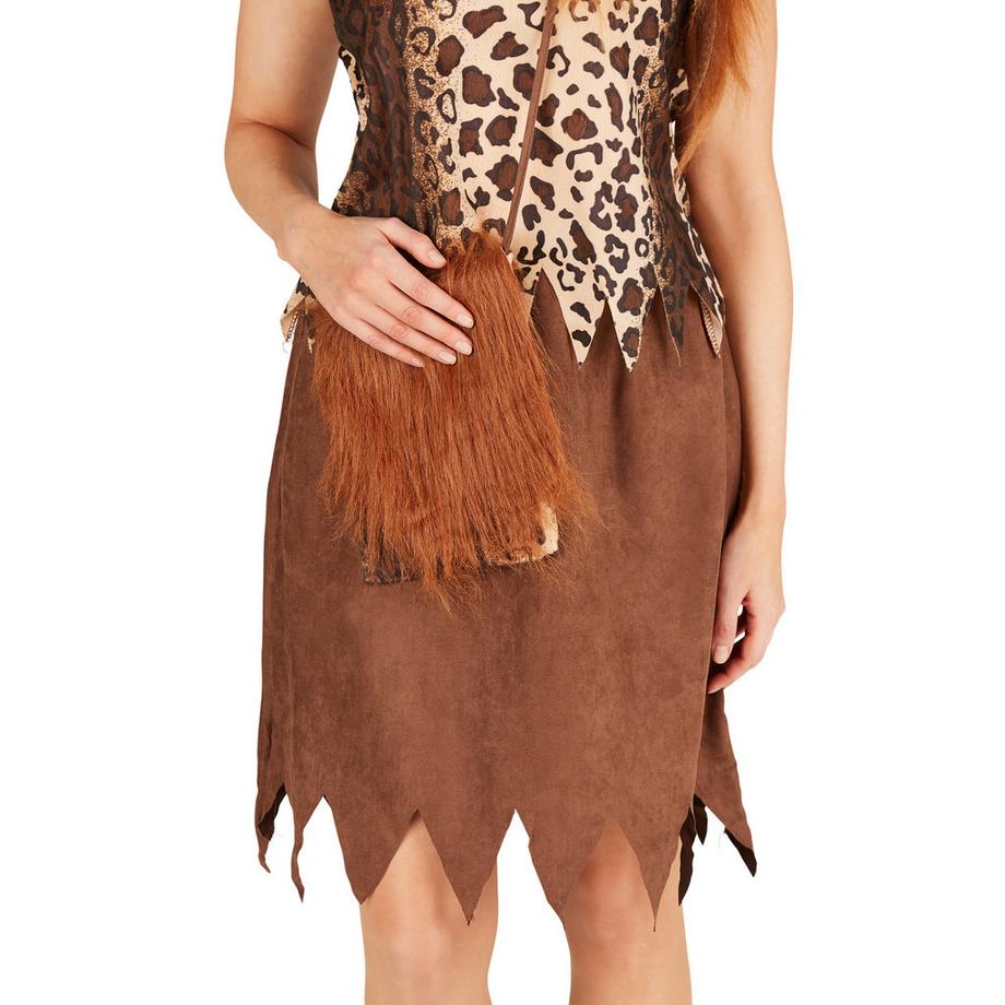 Tectake  Frauenkostüm Steinzeitfrau 