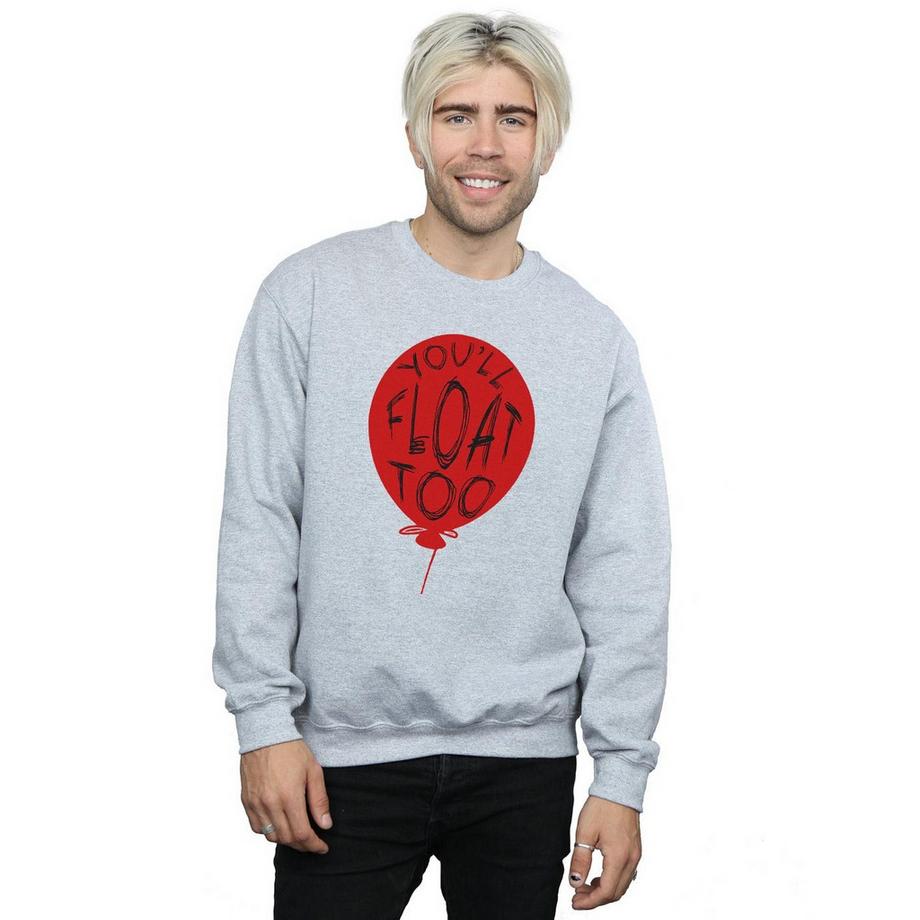 It You'll Float Too Sweatshirt Imprimé  