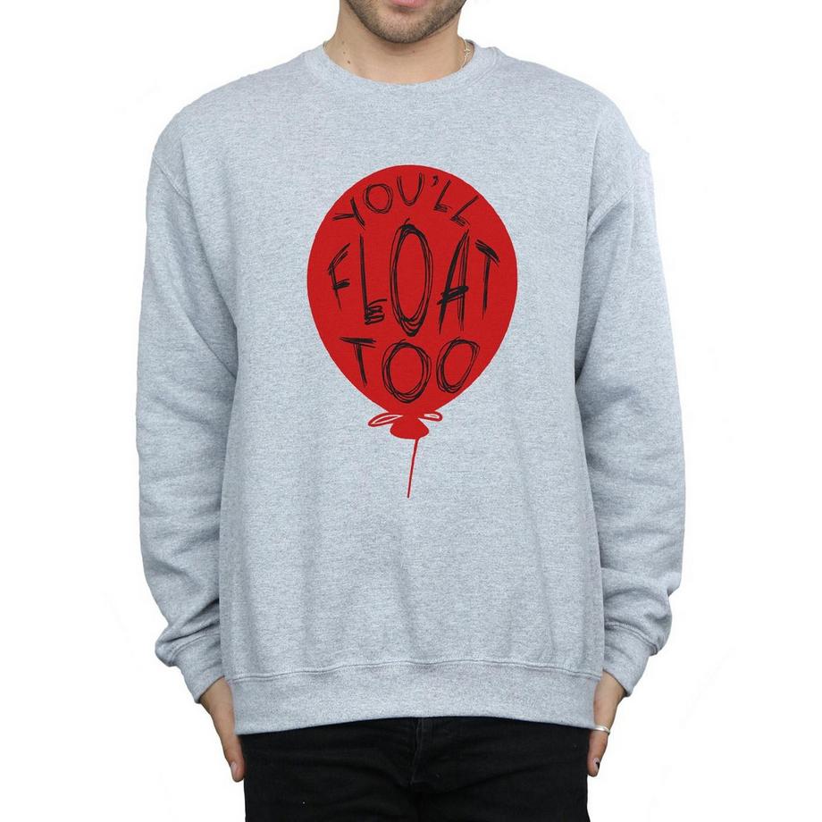 It You'll Float Too Sweatshirt Imprimé  