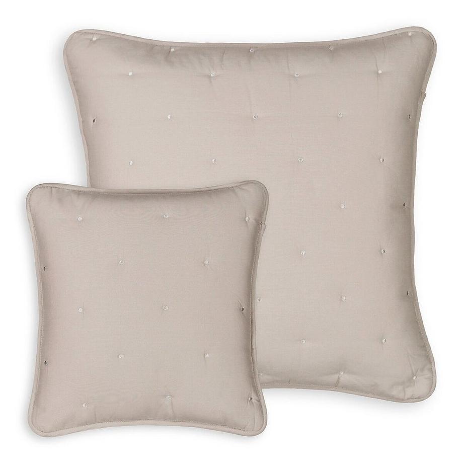 Gesteppter Kissenbezug Aéri aus Baumwolle