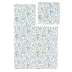 Spielmatte Flora Blau