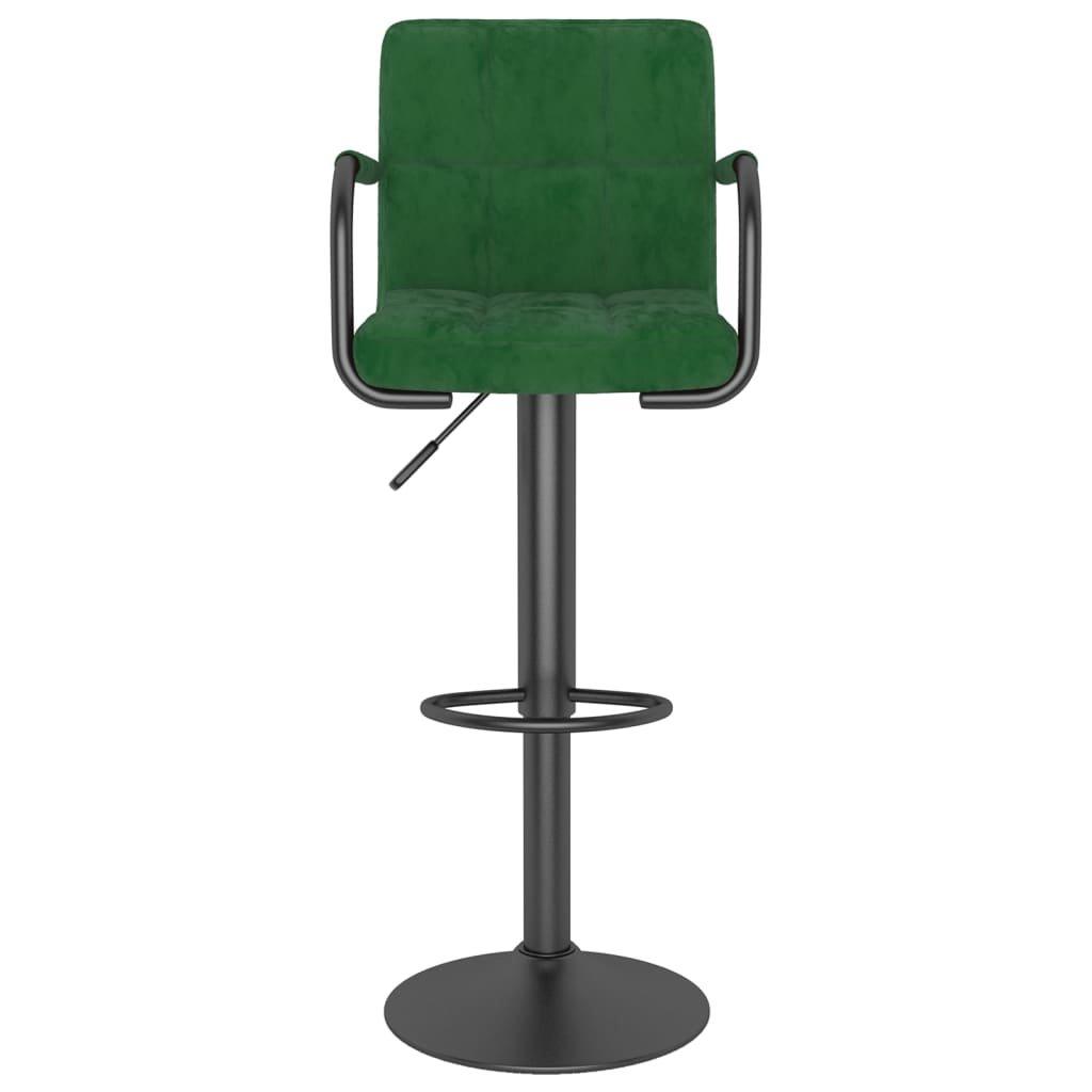 VidaXL Tabouret de bar velours  