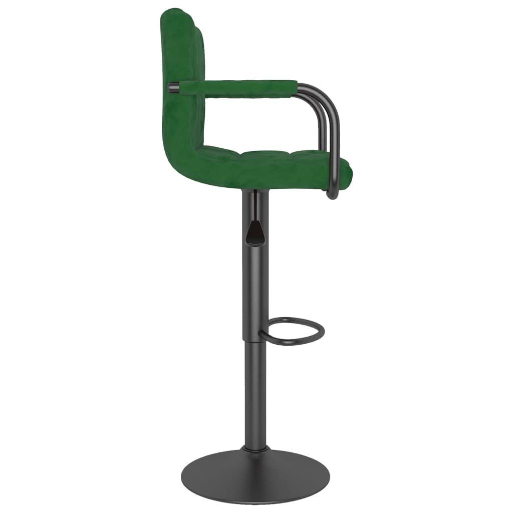 VidaXL Tabouret de bar velours  