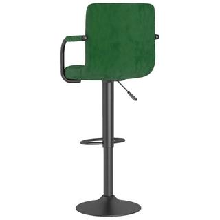 VidaXL Tabouret de bar velours  