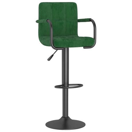 VidaXL Tabouret de bar velours  