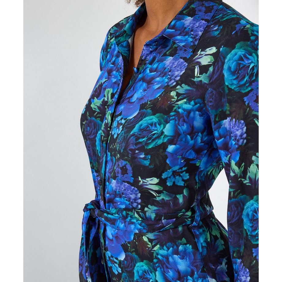 Joe Browns Abito a camicia floreale blu  