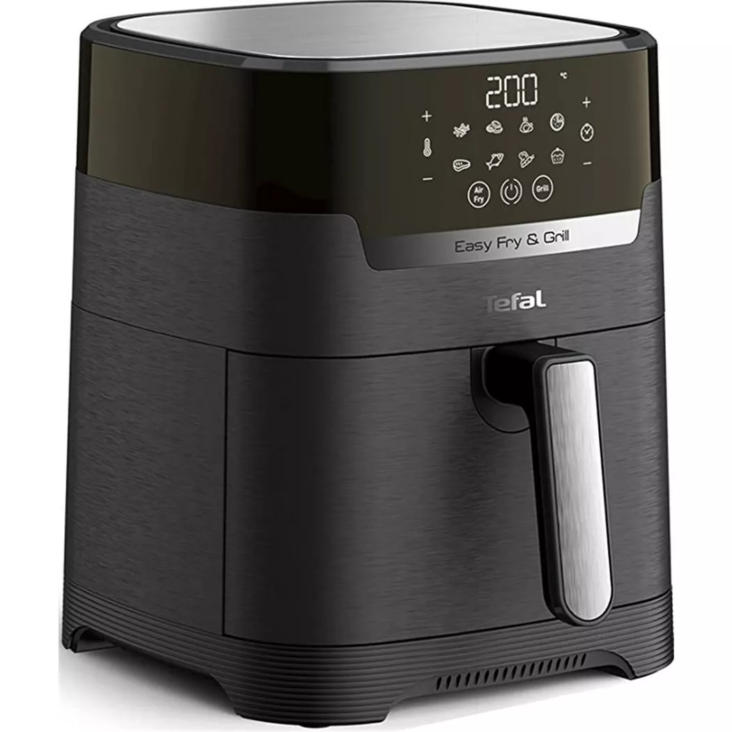 Tefal – Heissluftfritteuse Easy Fry & Grill Precision EY5058, Schwarz
