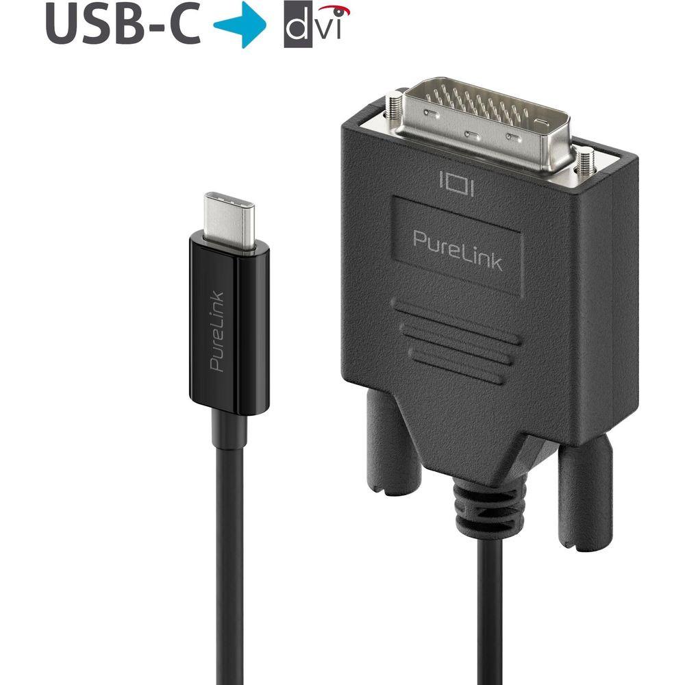 PureLink  Câble  IS2211-020 USB Type-C - DVI-D 