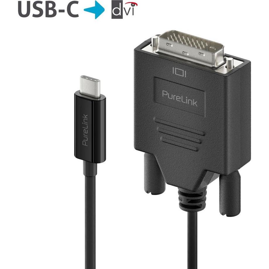 PureLink  Câble  IS2211-020 USB Type-C - DVI-D 