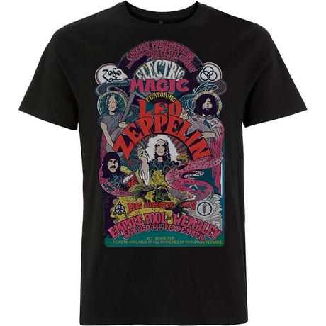 Led Zeppelin  Tshirt FULL COLOUR ELECTRIC MAGIC 