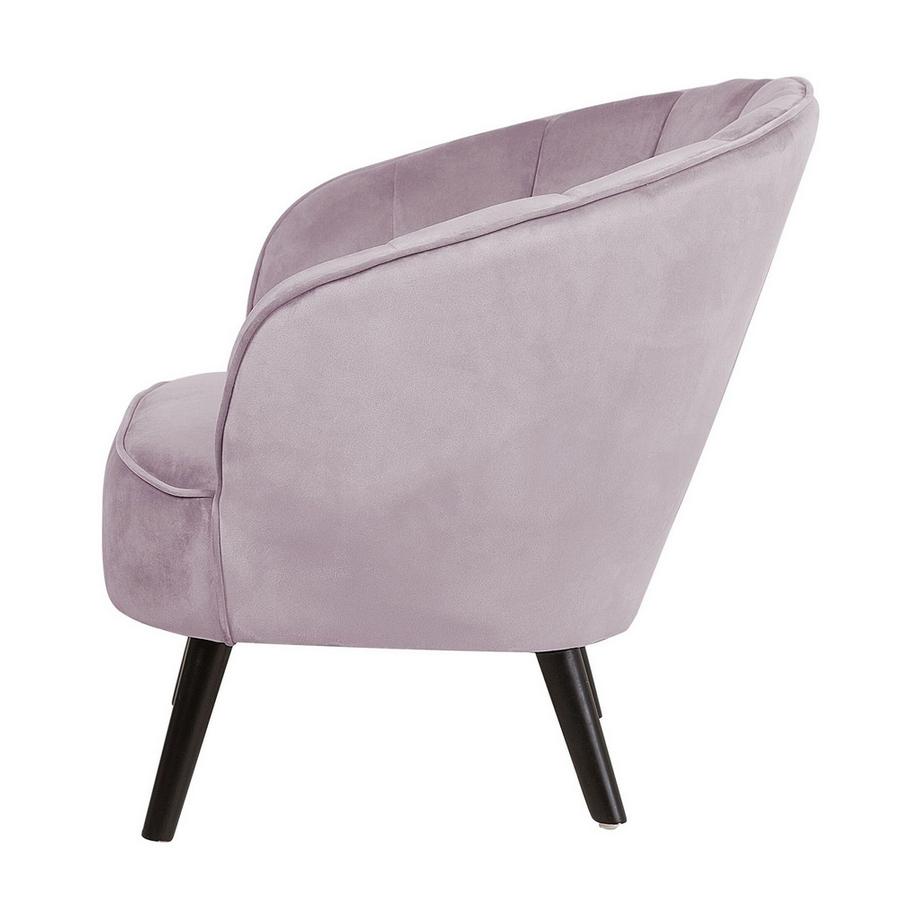 Beliani Sessel aus Samtstoff Glamourös DALA  