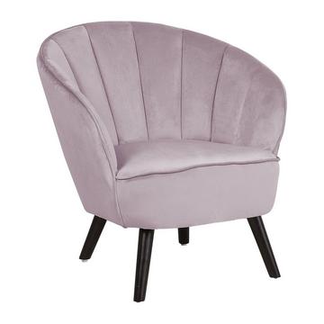 Fauteuil en Velours Glamour DALA