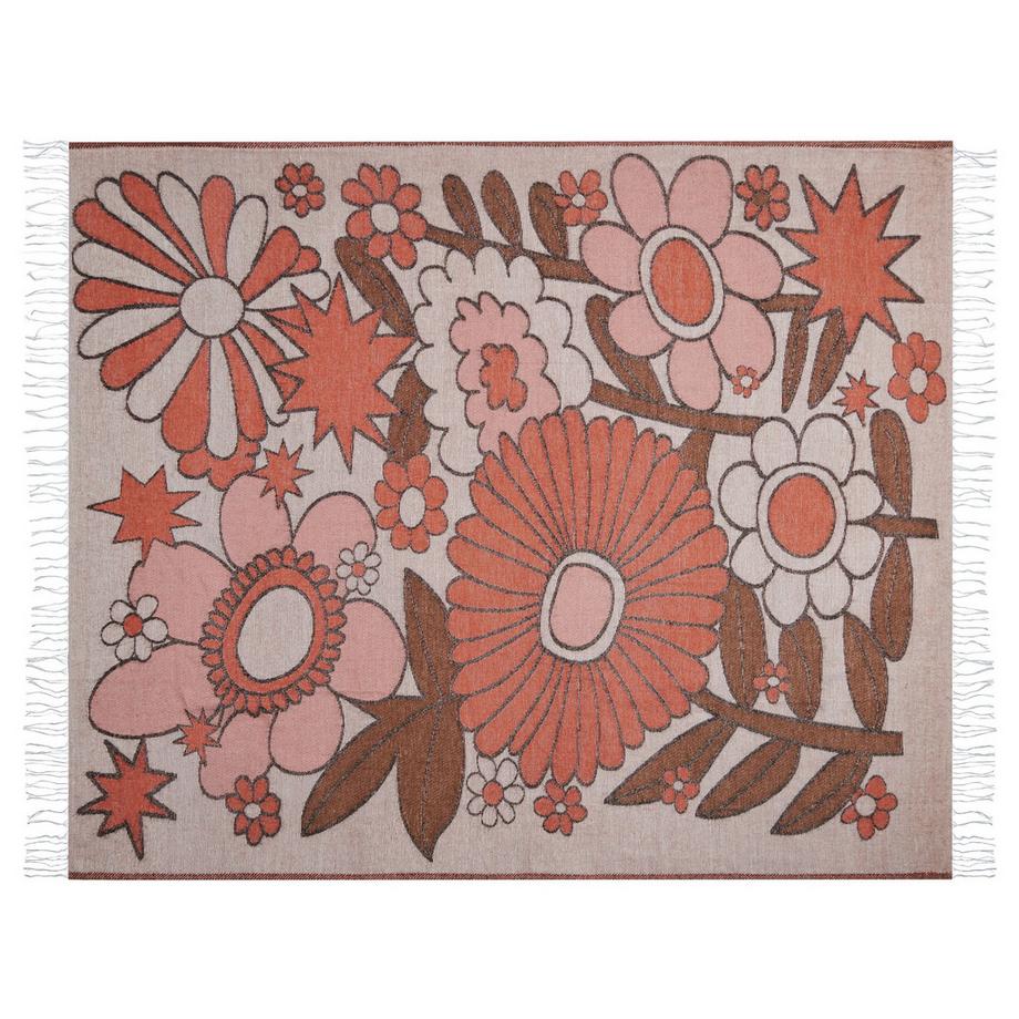 Beliani Boho DARAU Coperta in Acrilico  