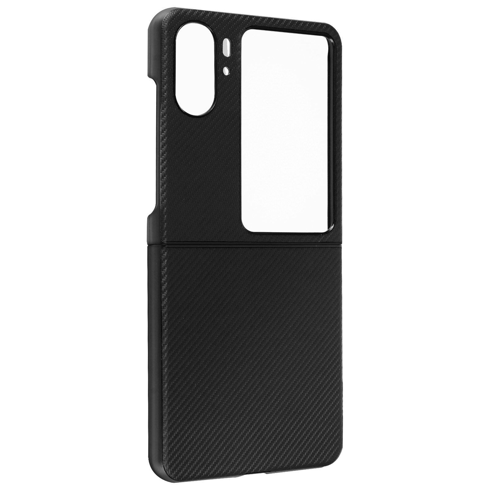 Avizar  Coque Oppo Find N2 Flip carbone 