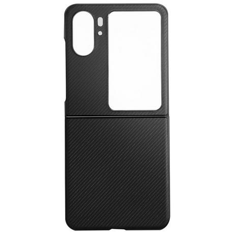 Avizar  Cover Oppo Find N2 Flip effetto carbonio 