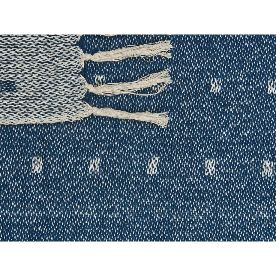 Beliani Taari Coperta in Cotone Classica  