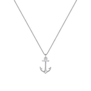 Elli  Halskette Panzerkette Anker Anhänger Maritim 