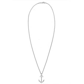 Elli  Halskette Panzerkette Anker Anhänger Maritim 