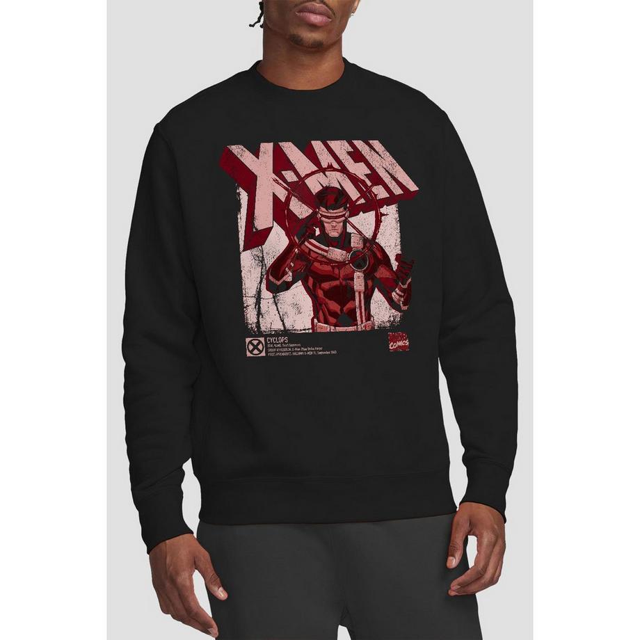 MARVEL X-Men Cyclops Stampa Grafica Felpa  