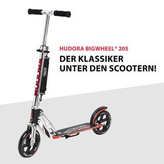 HUDORA  Scooter Big Wheel RX 205 Schwarz 