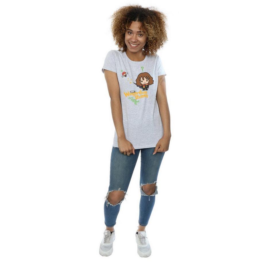 Harry Potter Hermione Granger Wingardium Leviosa Junior T-Shirt  