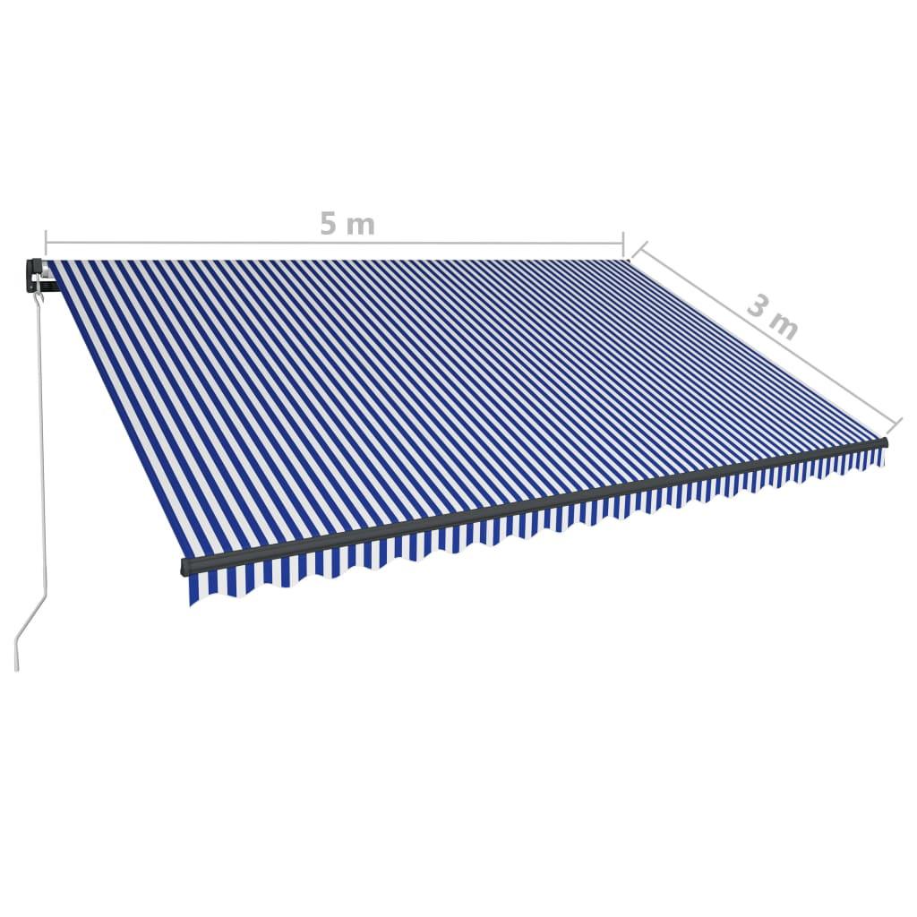 VidaXL Auvent rétractable aluminium  