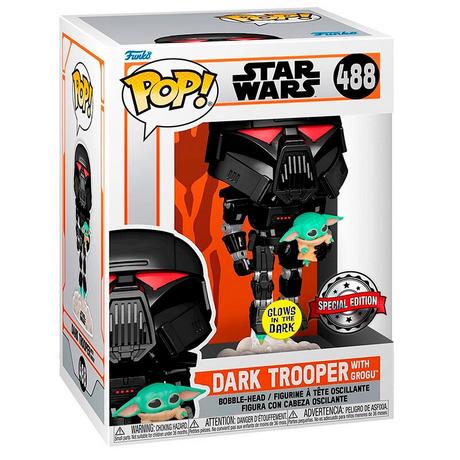 Funko  Figura POP Star Wars Dark Trooper Esclusiva 