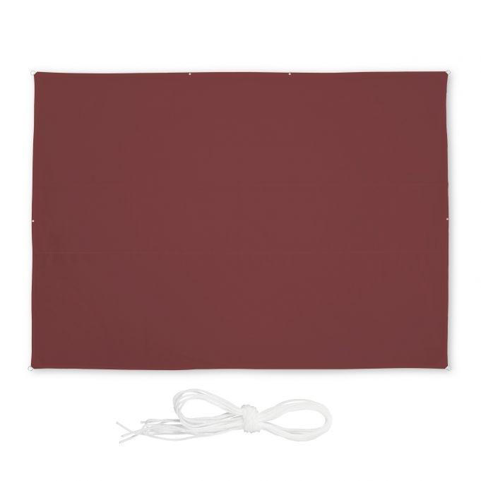 B2X Voile d'ombrage rectangulaire marron  