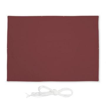 Voile d'ombrage rectangulaire marron