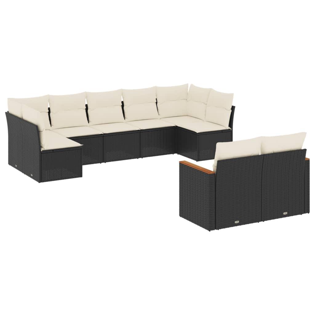 VidaXL Garten sofagarnitur poly-rattan  