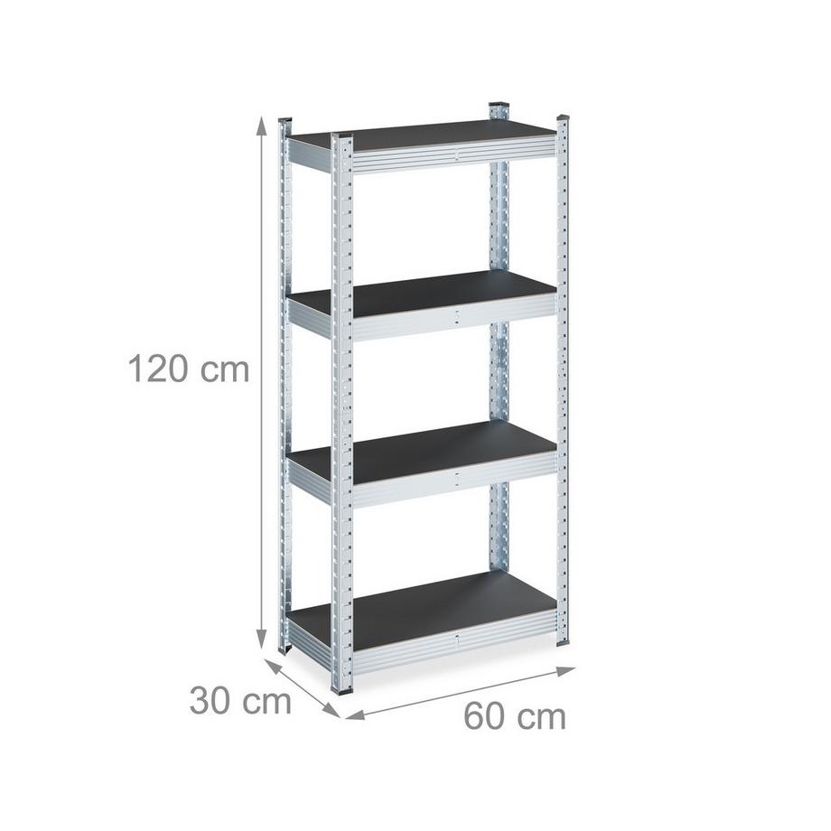 Northix Verstellbare Schwerlastregale  
