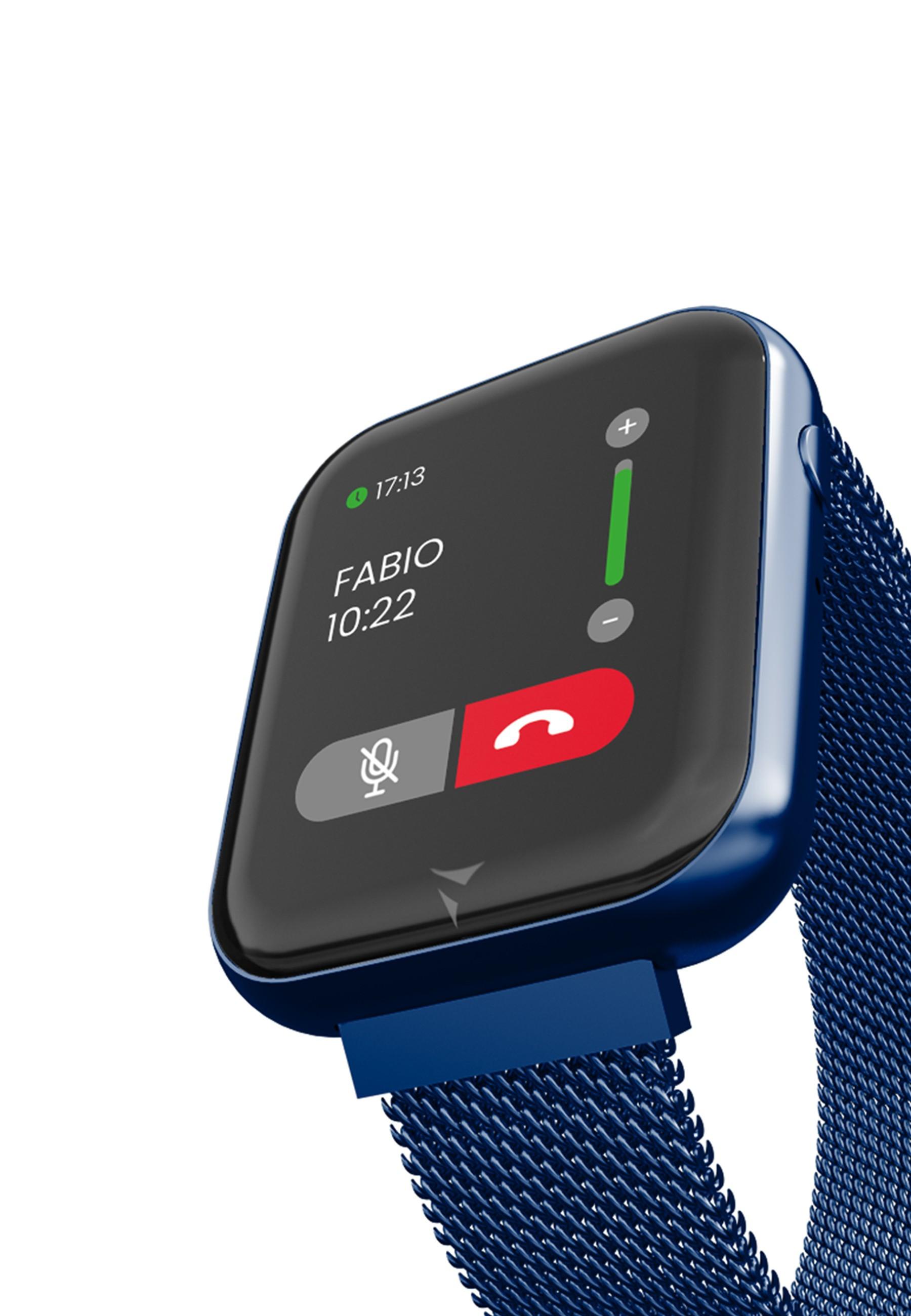 Techmade  Smart Watch TALK Metalic Blue 