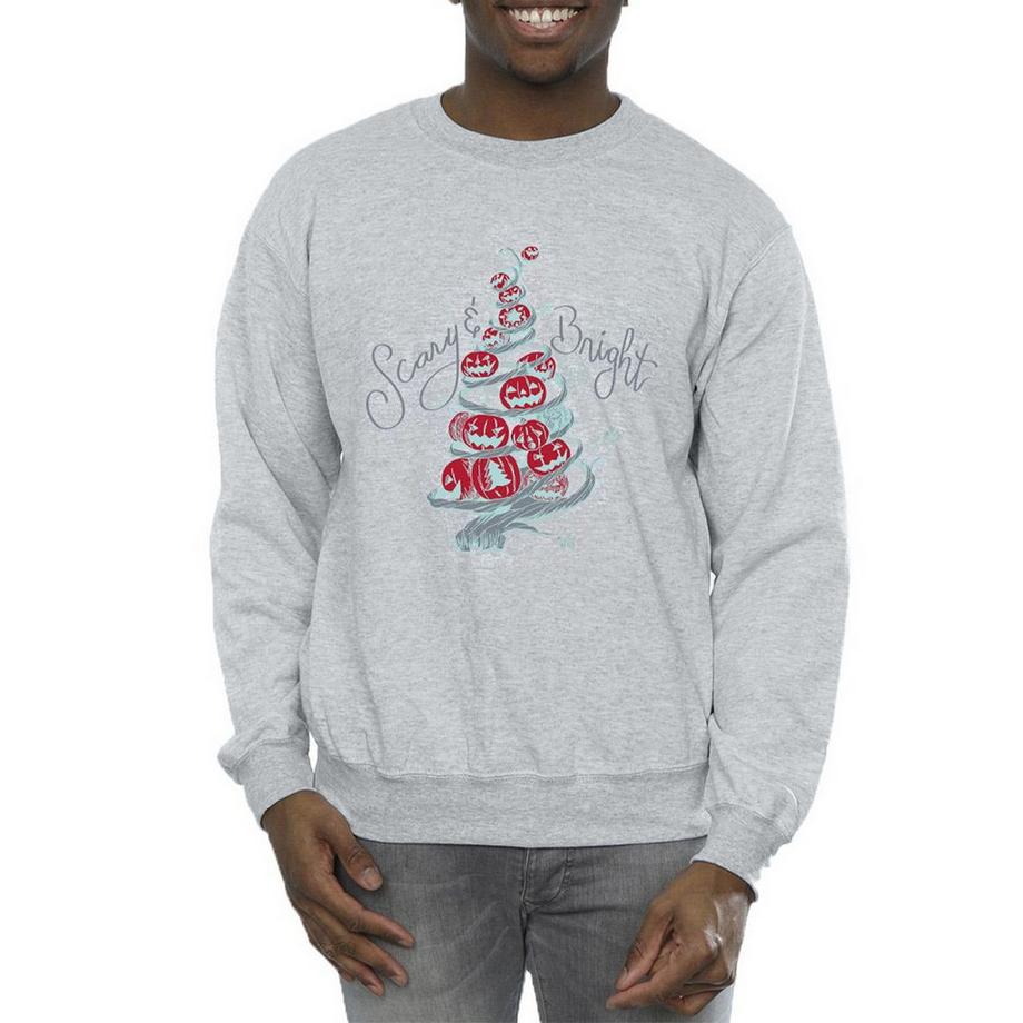 Disney The Nightmare Before Christmas Scary and Bright Sweatshirt  