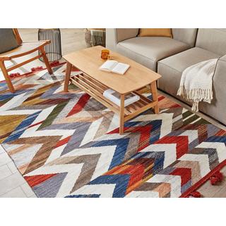 Beliani Tapis en Laine Boho KANAKERAVAN  