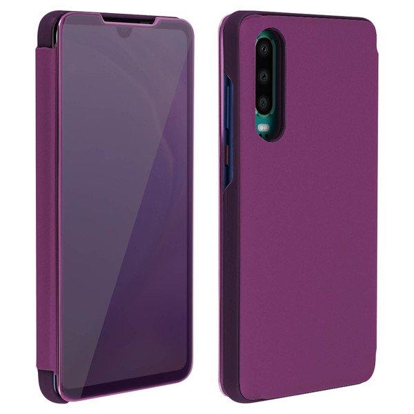 Avizar  Clear View Cover Huawei P30 Violett 