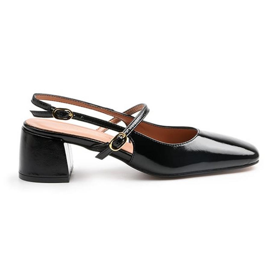 Konstantin Starke Bari-38 Escarpins Slingback à Talon Carré  