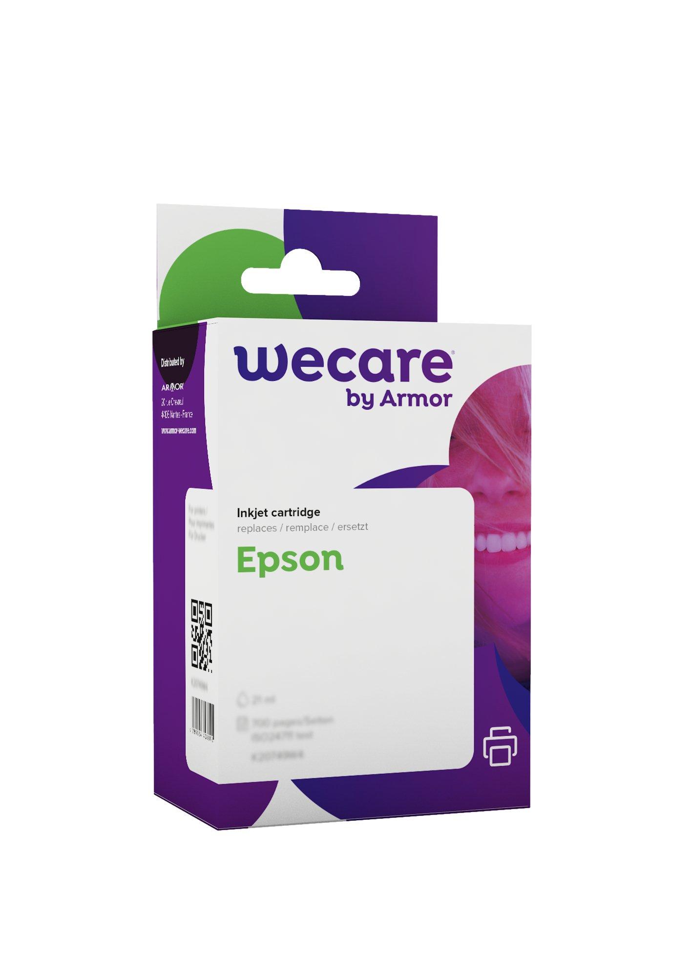 wecare  K10333W4 cartouche d'encre 4 pièce(s) Compatible Noir, Cyan, Magenta, Jaune 