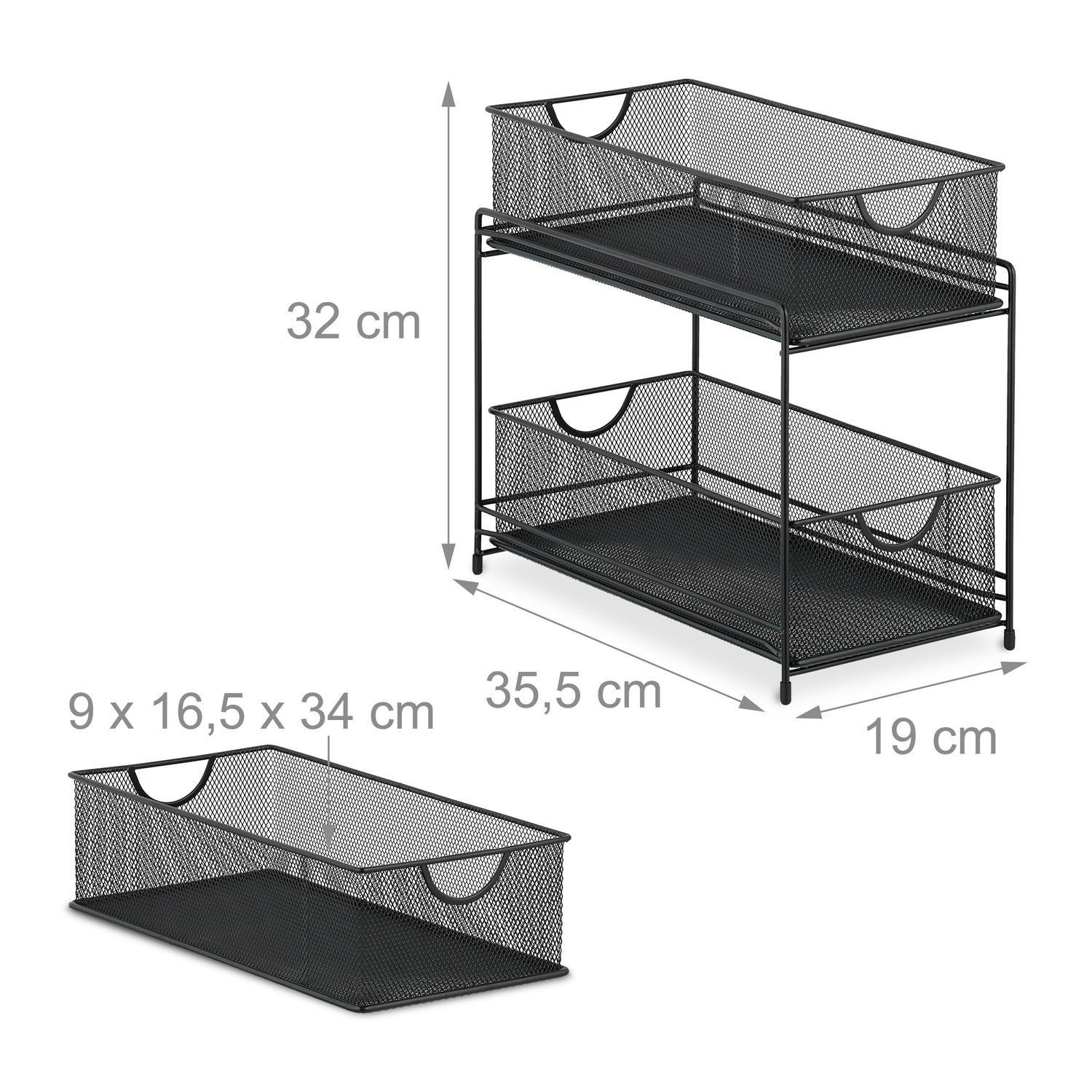 B2X Küchenorganisation mit 2 Auszugskörben  
