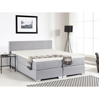 Beliani Lit Boxspring en Polyester Scandinave PRESIDENT  