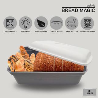 STARLYF STARLYF-Bread Magic XL-Boîte à pain XL  