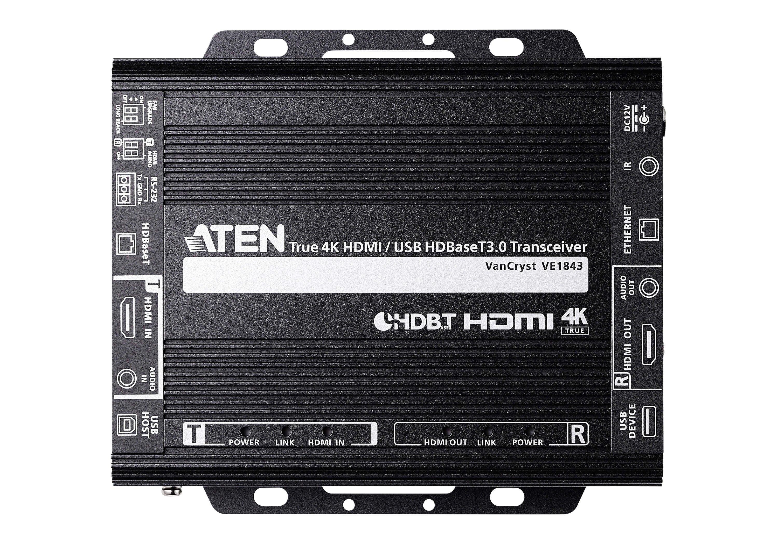 ATEN  ATEN Ricetrasmettitore HDBaseT 3.0 USB/HDMI True 4K 